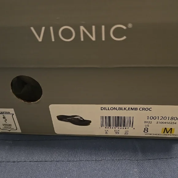 Vionic Women's Black Sandals - Picture 2 of 4